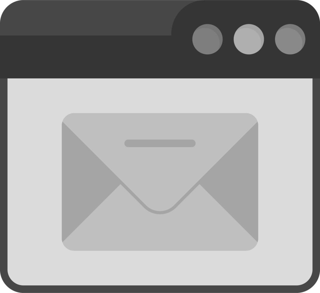 Browser Mail Vector Icon