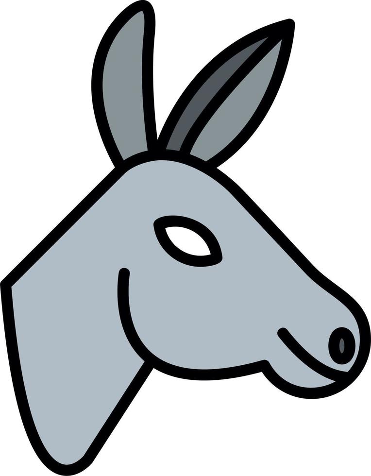 Donkey Vector Icon