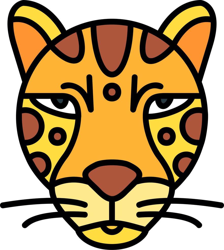 Leopard Vector Icon