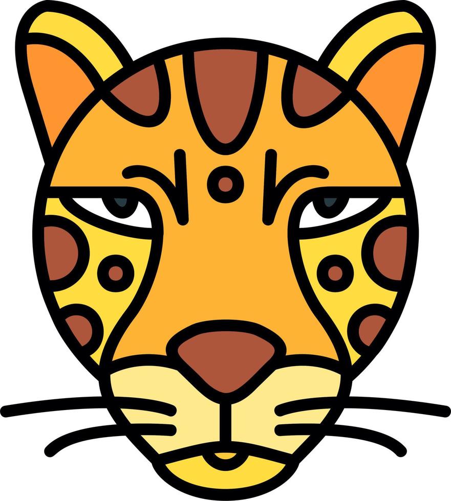 Leopard Vector Icon