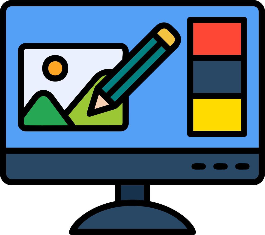 Photo Editing Vector Icon 21065157 Vector Art at Vecteezy