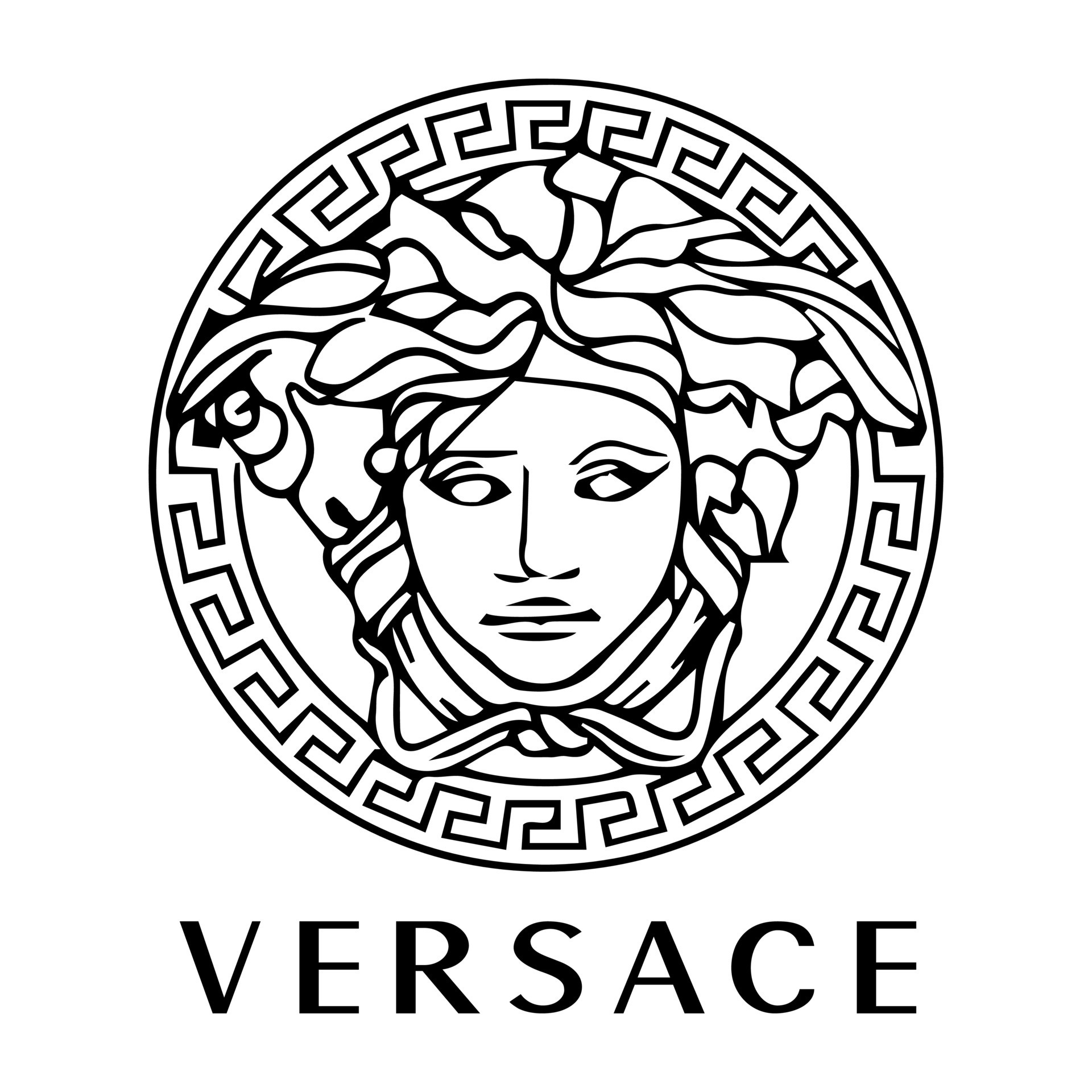 Versace logo. Popular luxury brand 21066016 Vector Art at Vecteezy