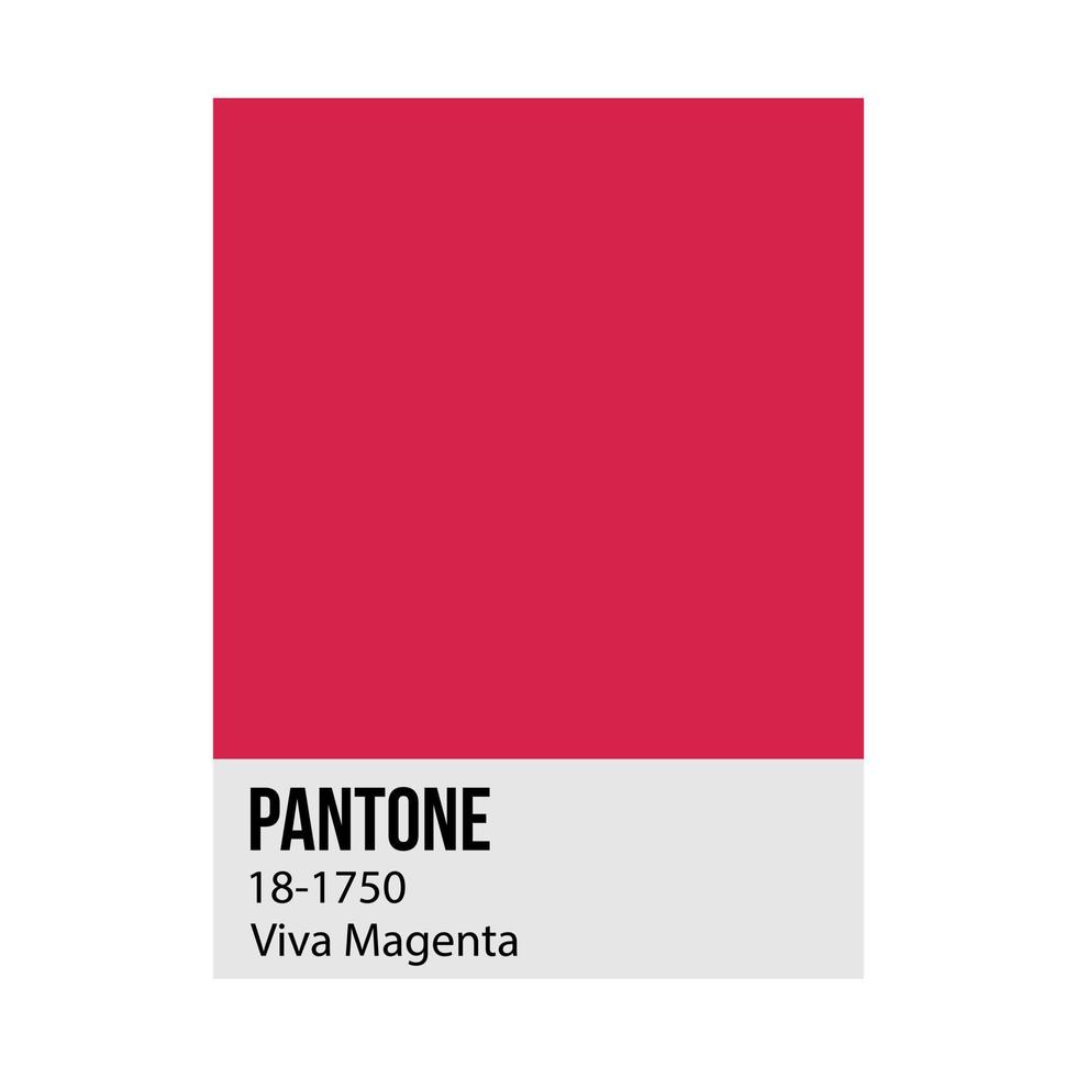 Trending Color of the Year 2023 vector