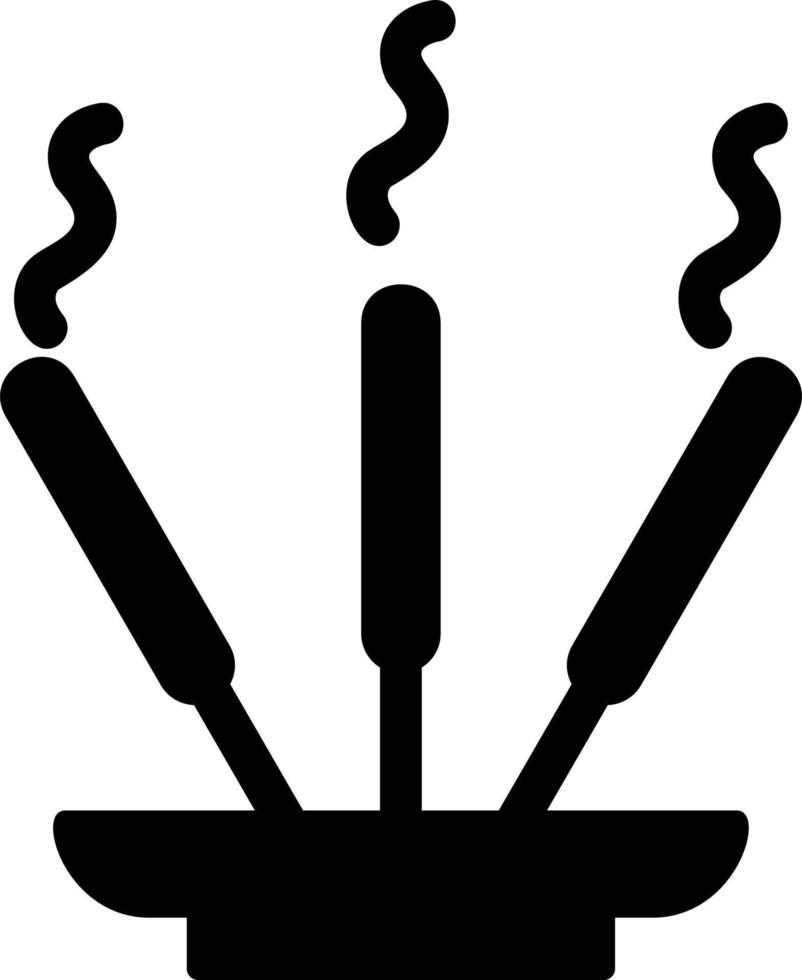 Incense Stick Vector Icon
