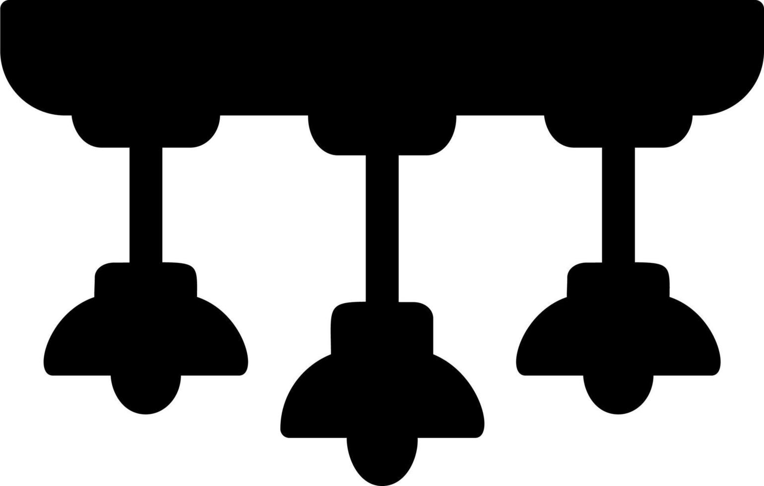 Hanging Lamp Vector Icon
