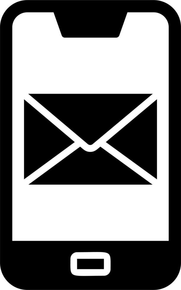 Phone Message Vector Icon