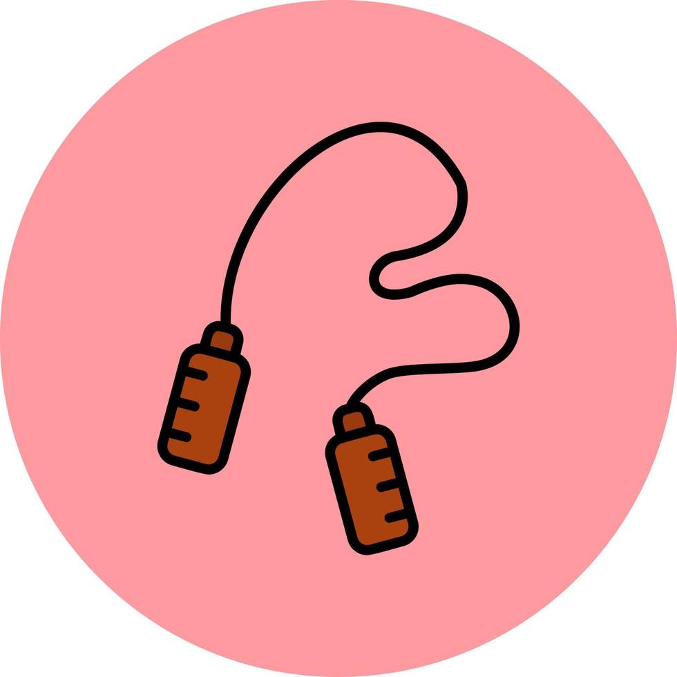 Skipping Rope Vector Icon