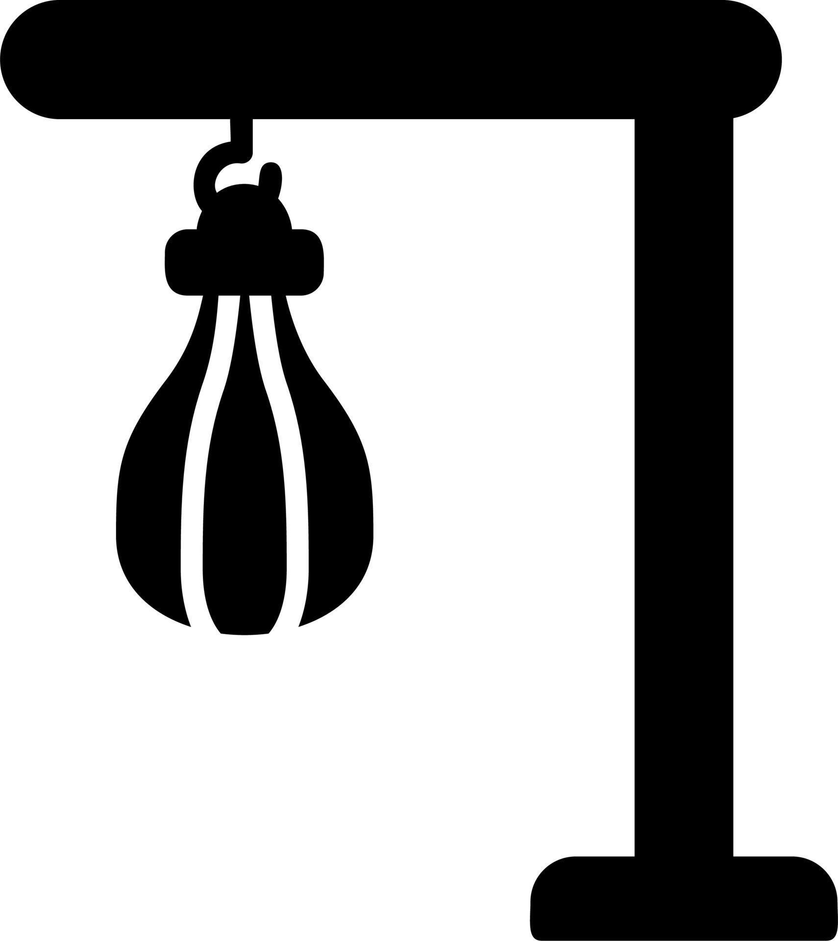 Punching Bag Vector Icon 21066121 Vector Art at Vecteezy