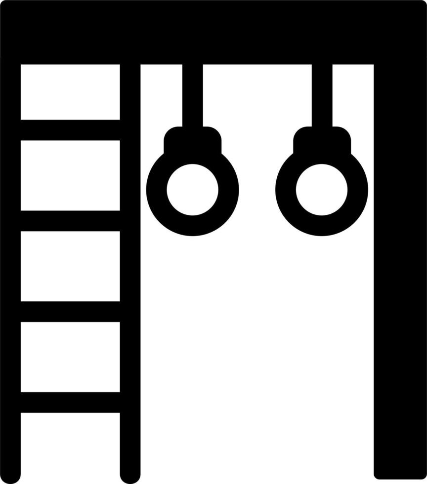 Gym Bars Vector Icon