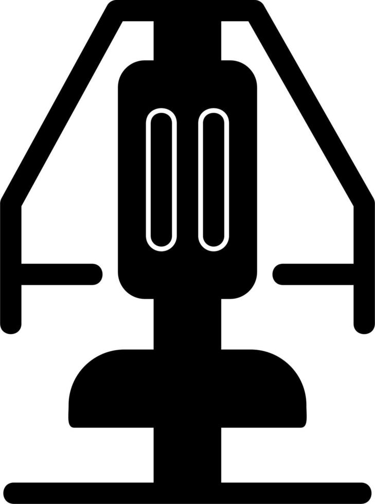 Chest Press Vector Icon