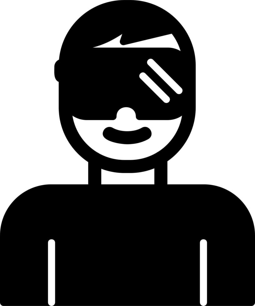 Augmented Reality Glasses Vector Icon