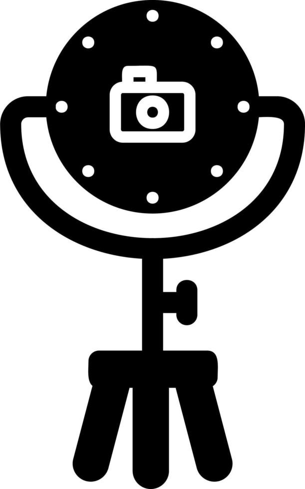 Ring Light Vector Icon