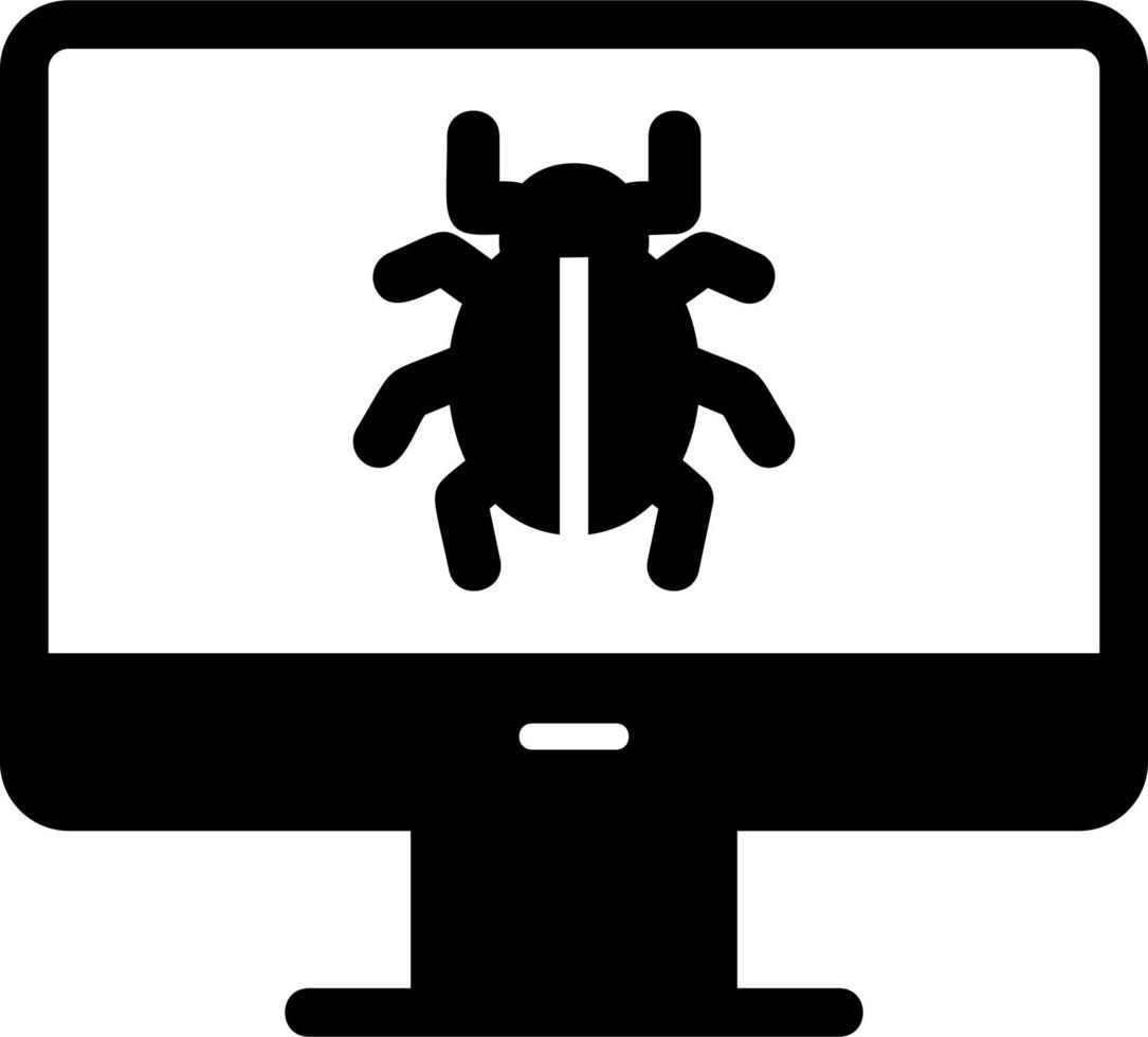 Computer Virus Vector Icon