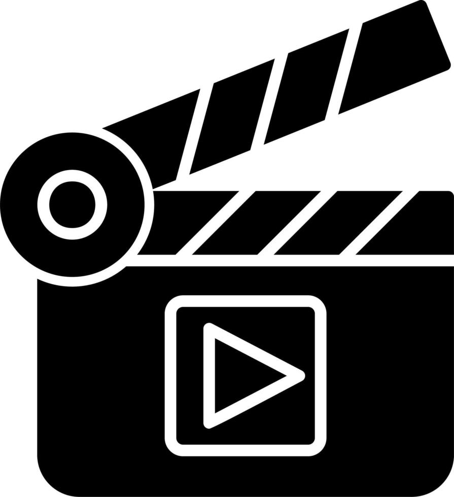 Clapperboard Vector Icon