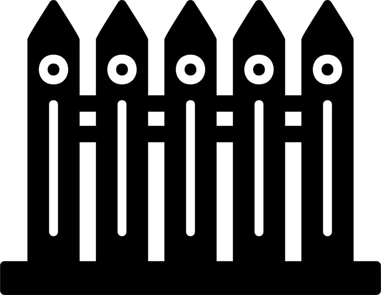 Fence Vector Icon