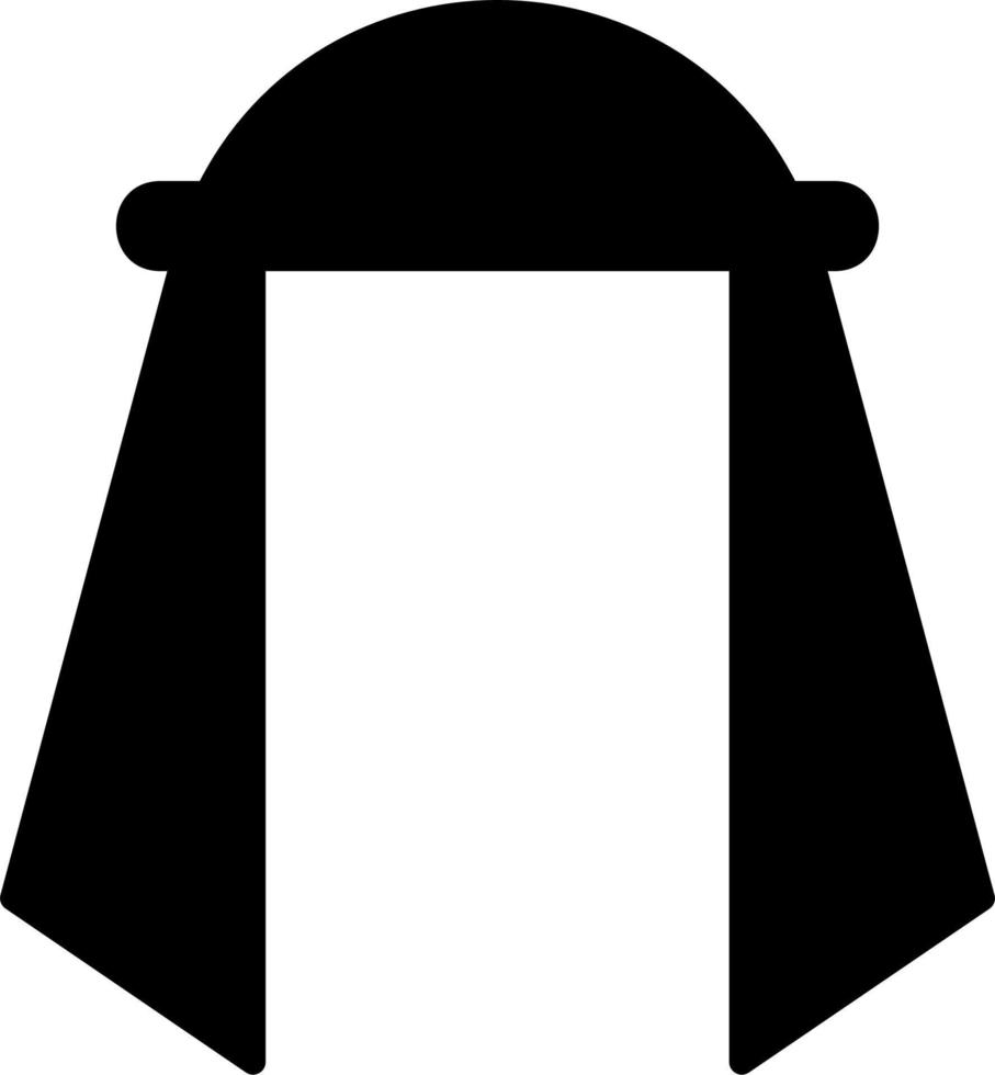 Muslim Scarf Vector Icon