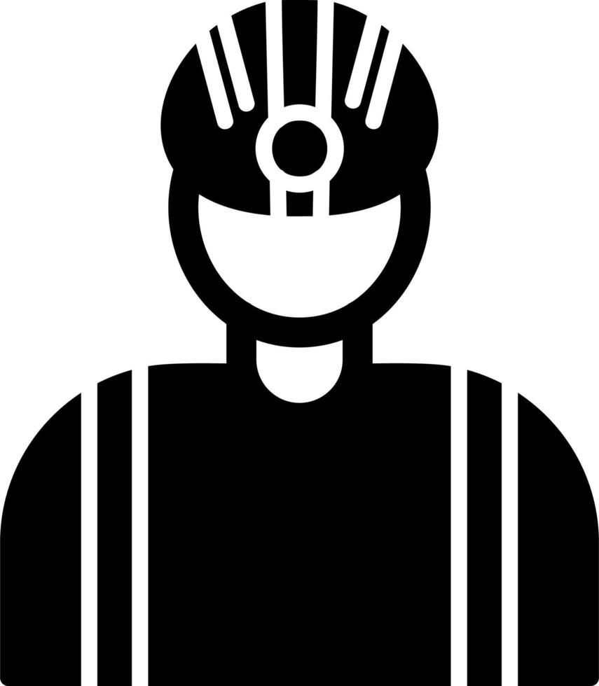 icono de vector de trabajador