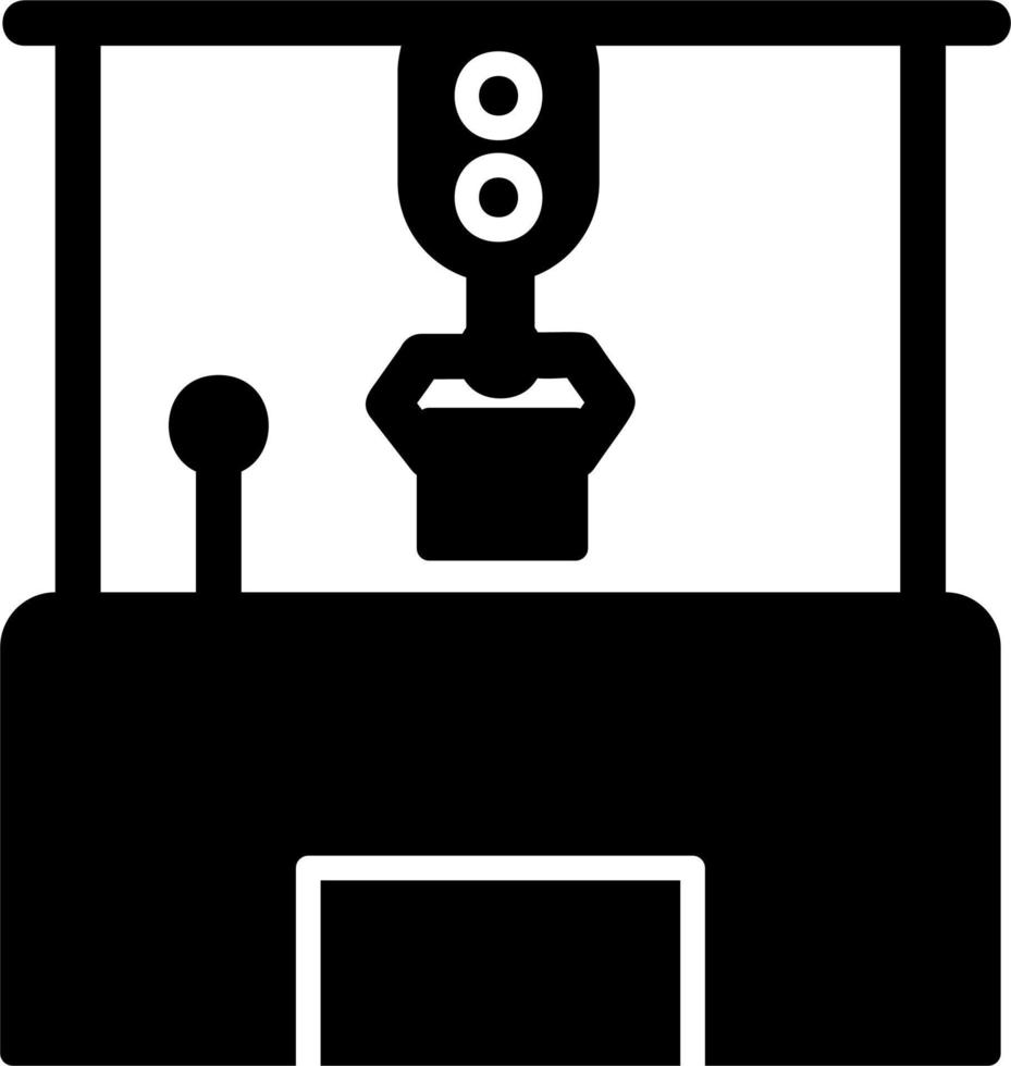 Claw Machine Vector Icon