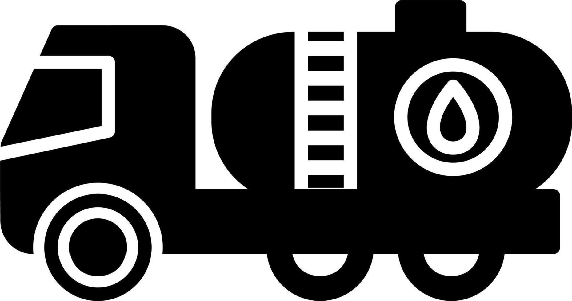 Oil Tank Vector Icon