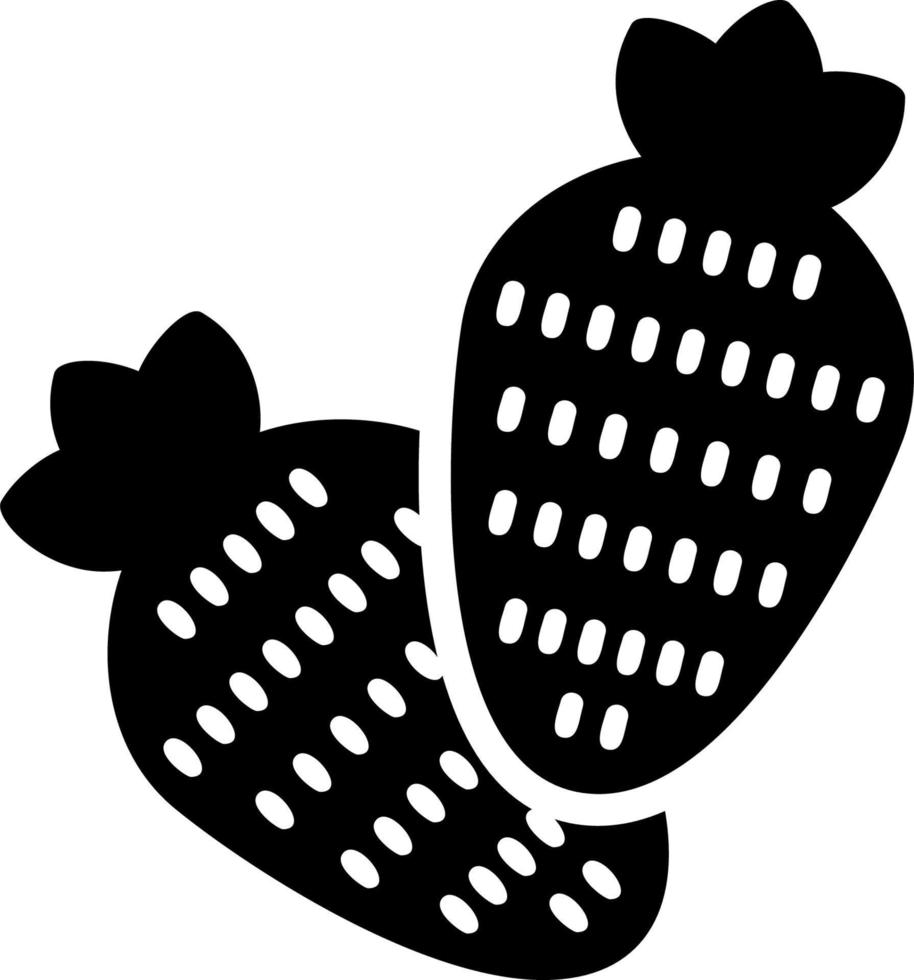 Strawberry Vector Icon