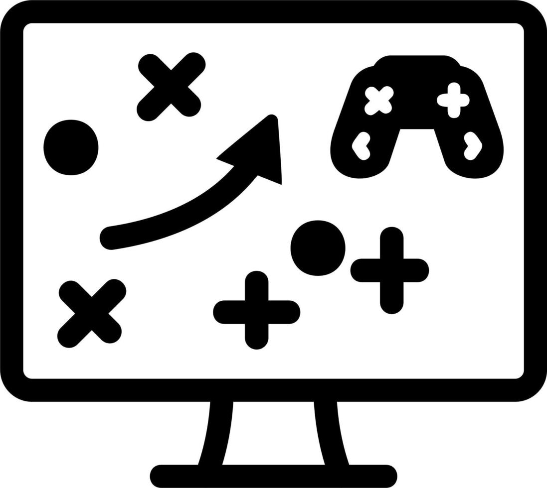 juego plan vector icono