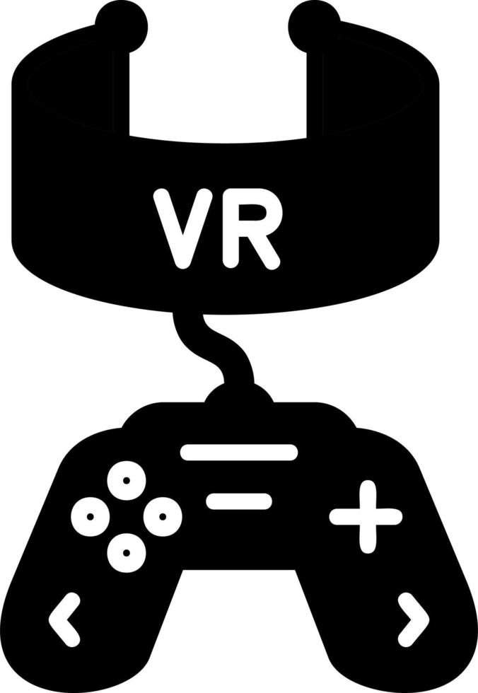 vr juego vector icono