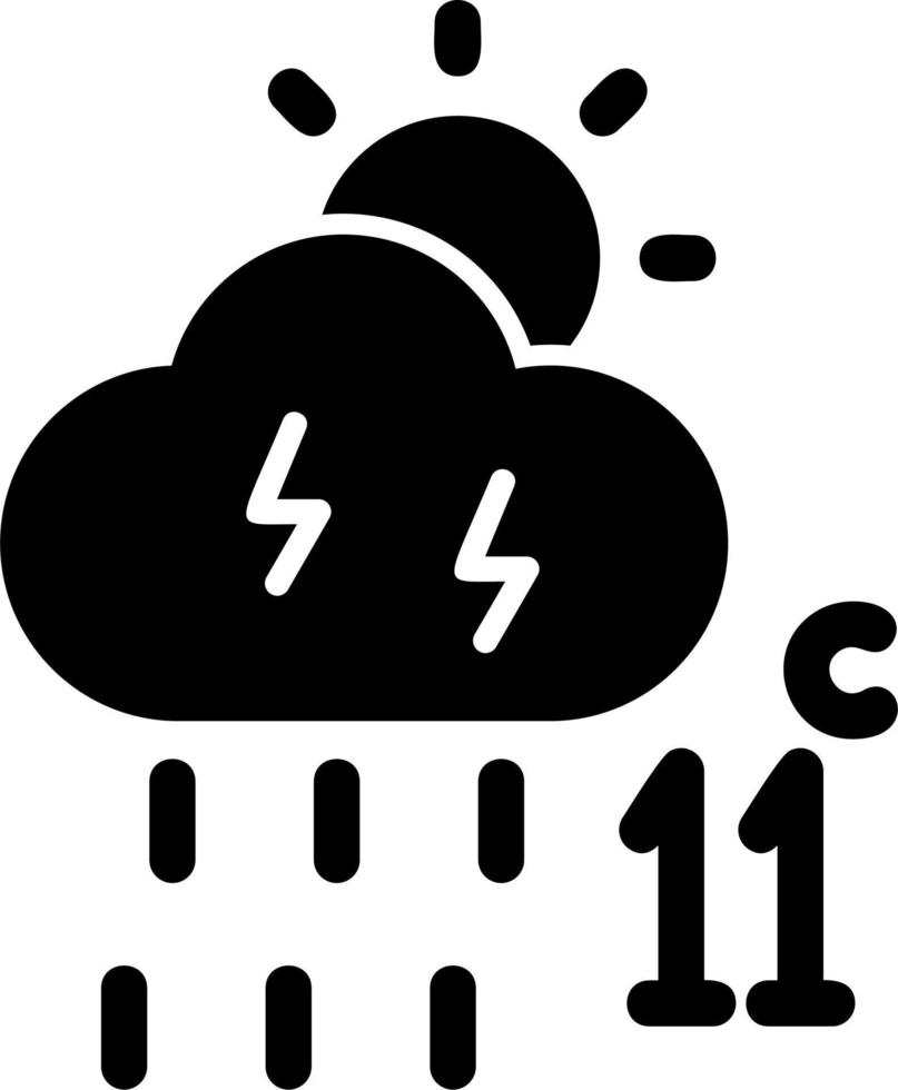 Weather Forecast Vector Icon