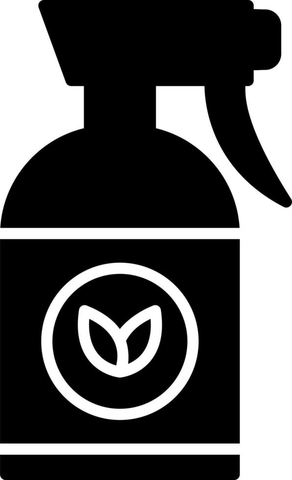 plantas rociar botella vector icono