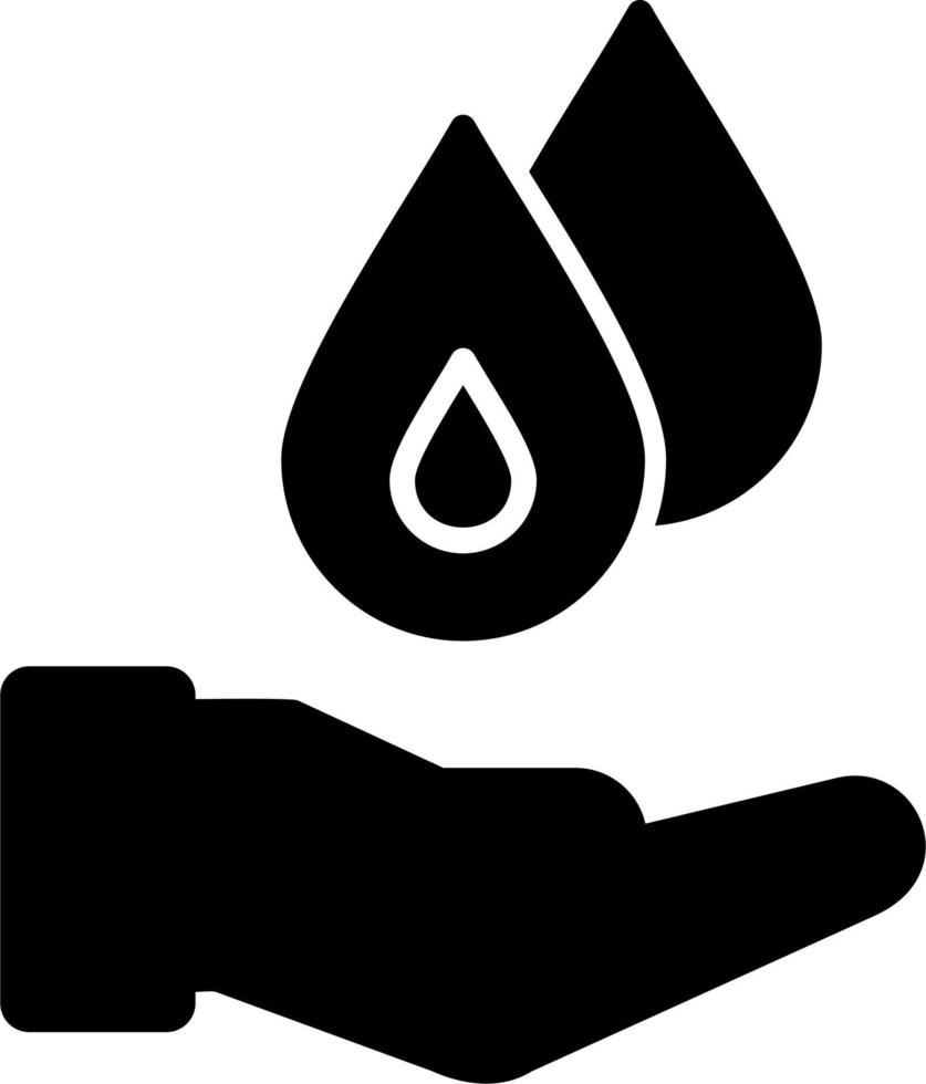 Saving Water Vector Icon