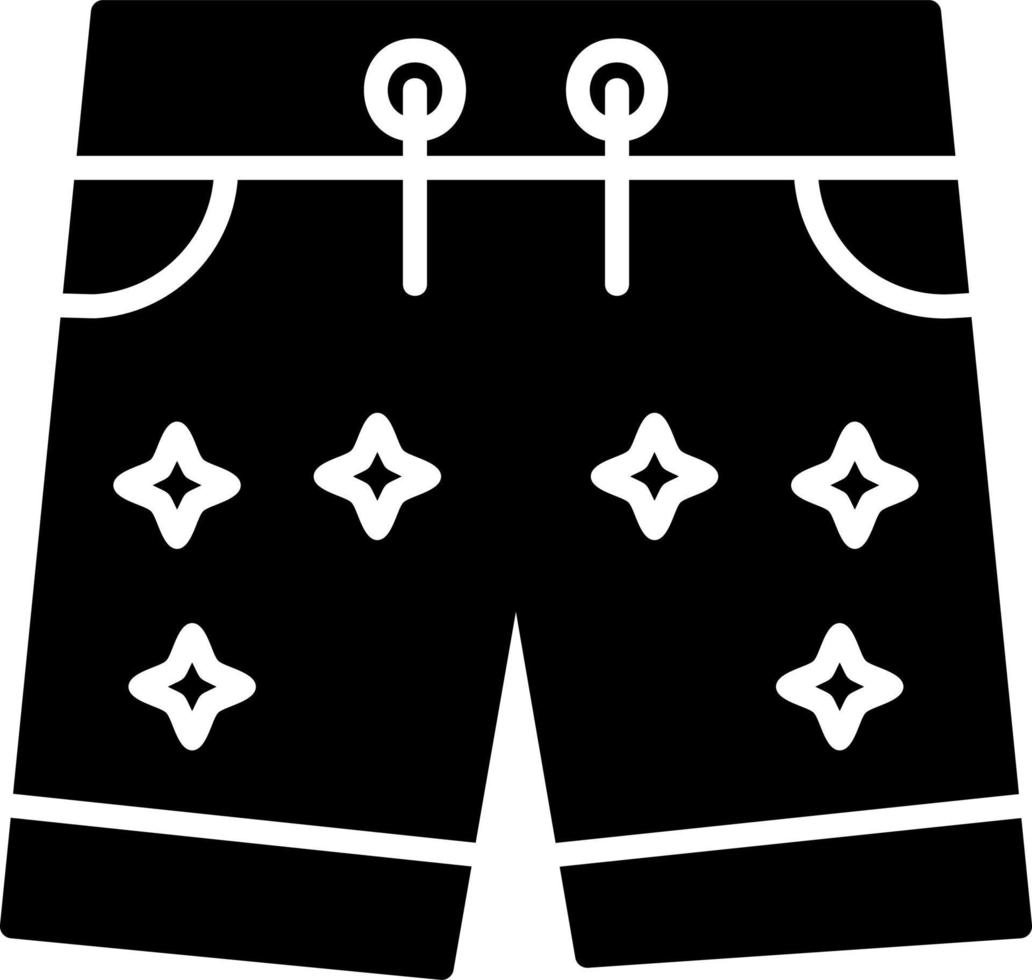 Swim Shorts Vector Icon