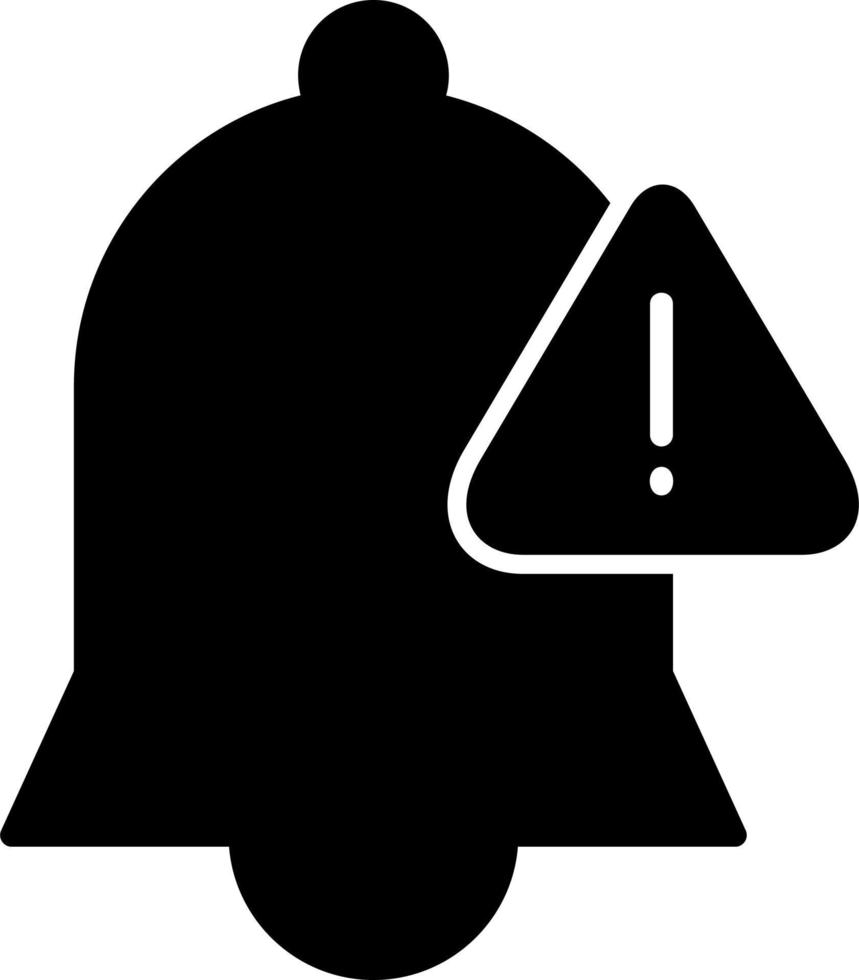 icono de vector de alerta