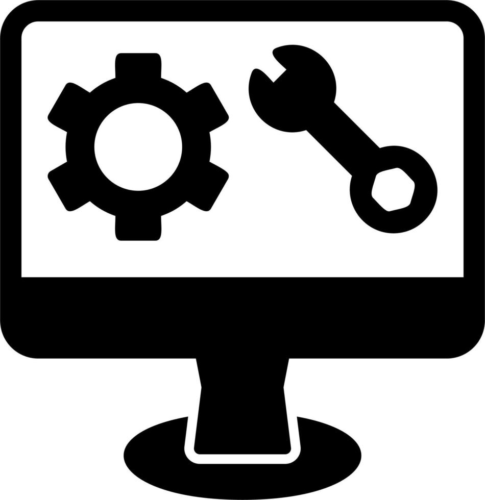 icono de vector de software