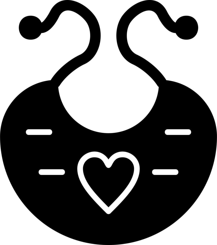 Baby Bib Vector Icon