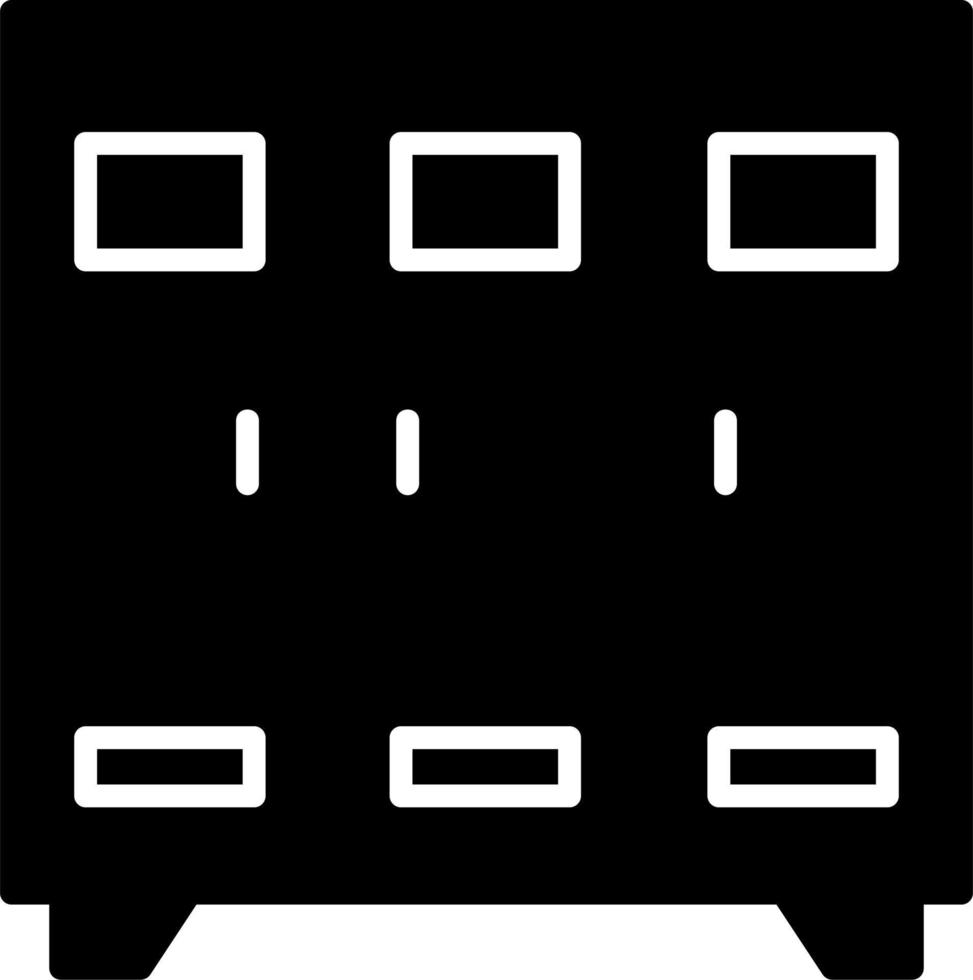 Locker Vector Icon