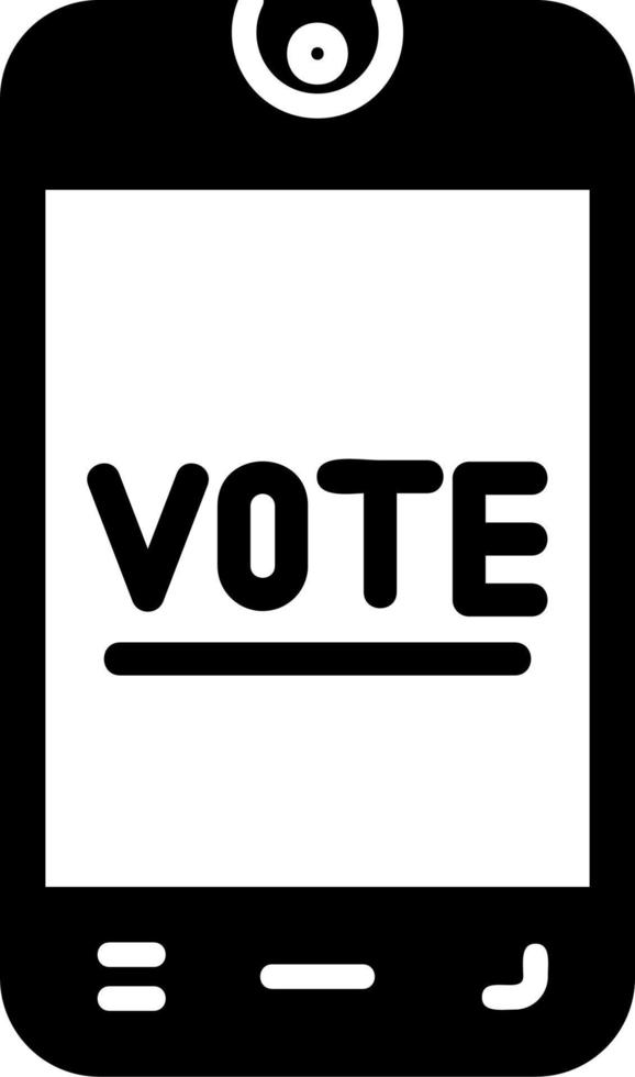 Online Voting Vector Icon