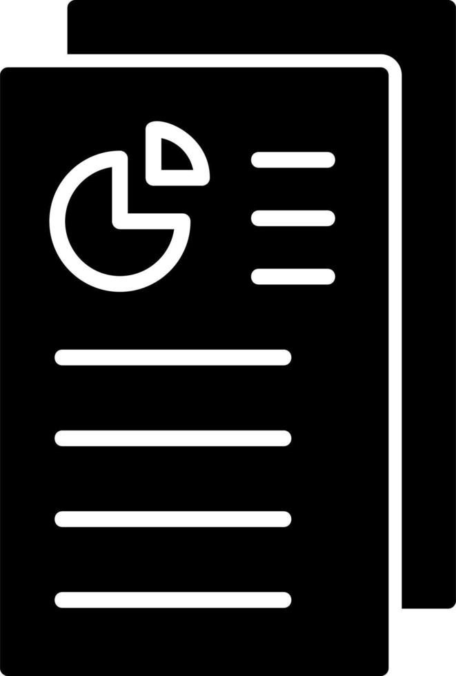 Work Report Vector Icon