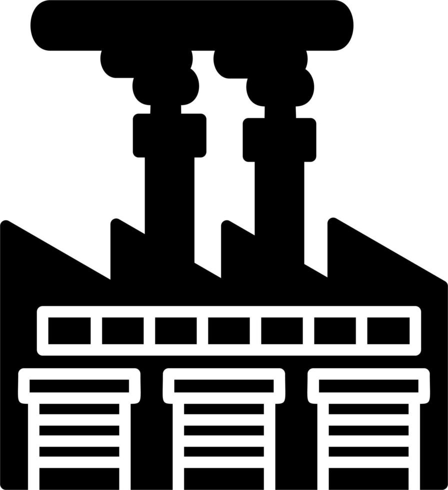 Factory Vector Icon