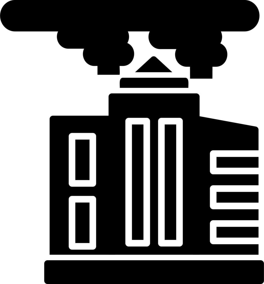 City Pollution Vector Icon