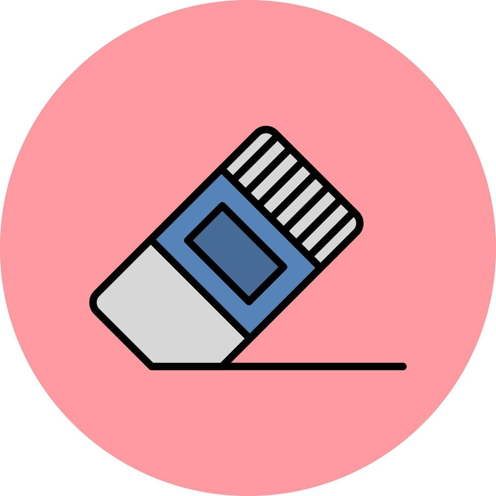 Eraser Vector Icon