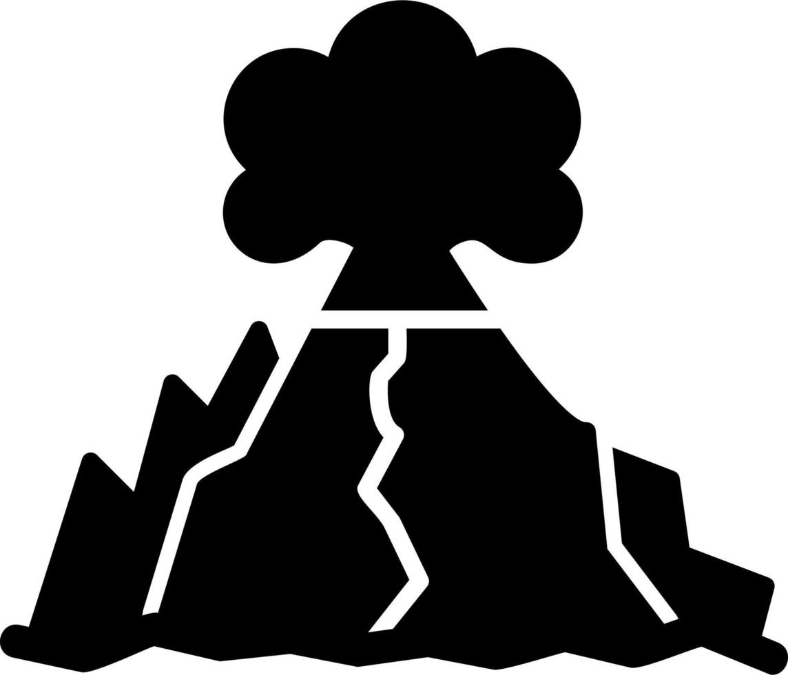 Volcano Vector Icon