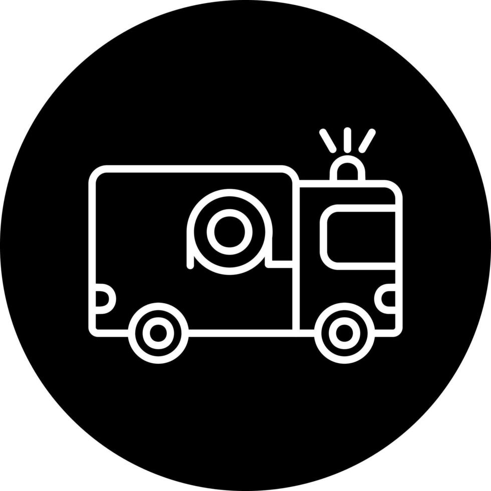 Fire Truck Vector Icon