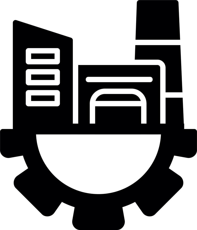 Factory Vector Icon