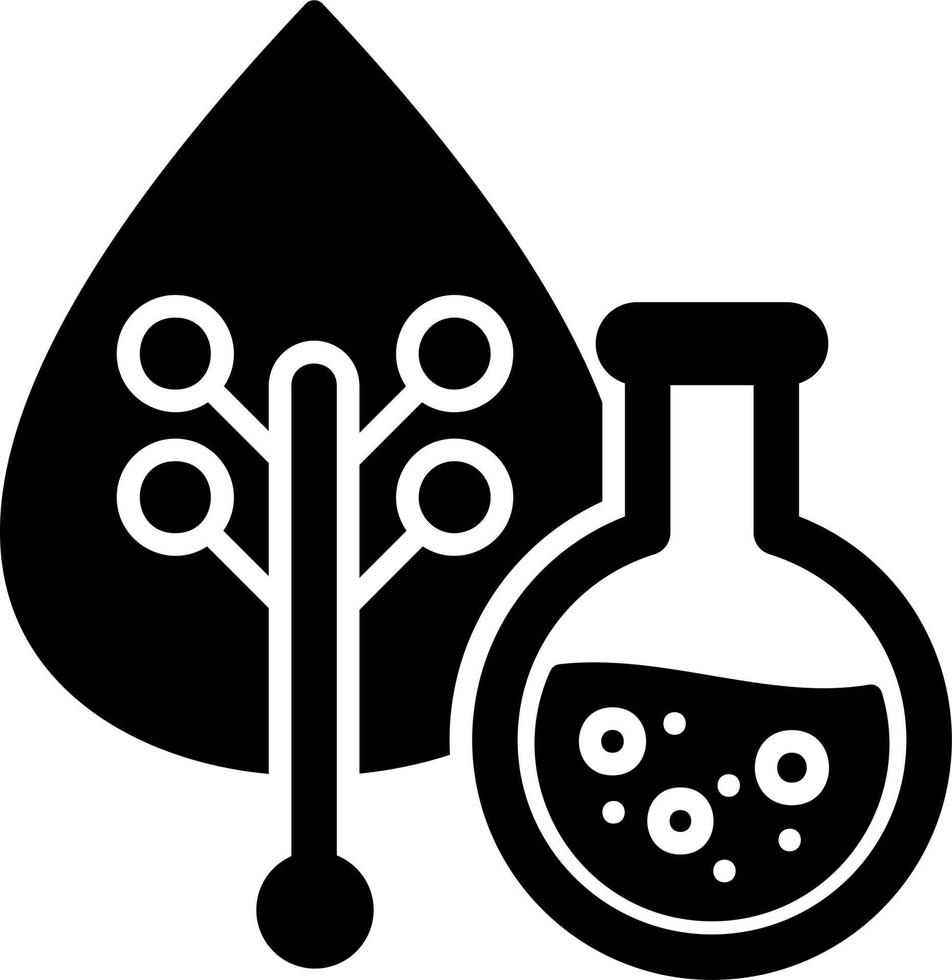 biotecnología vector icono