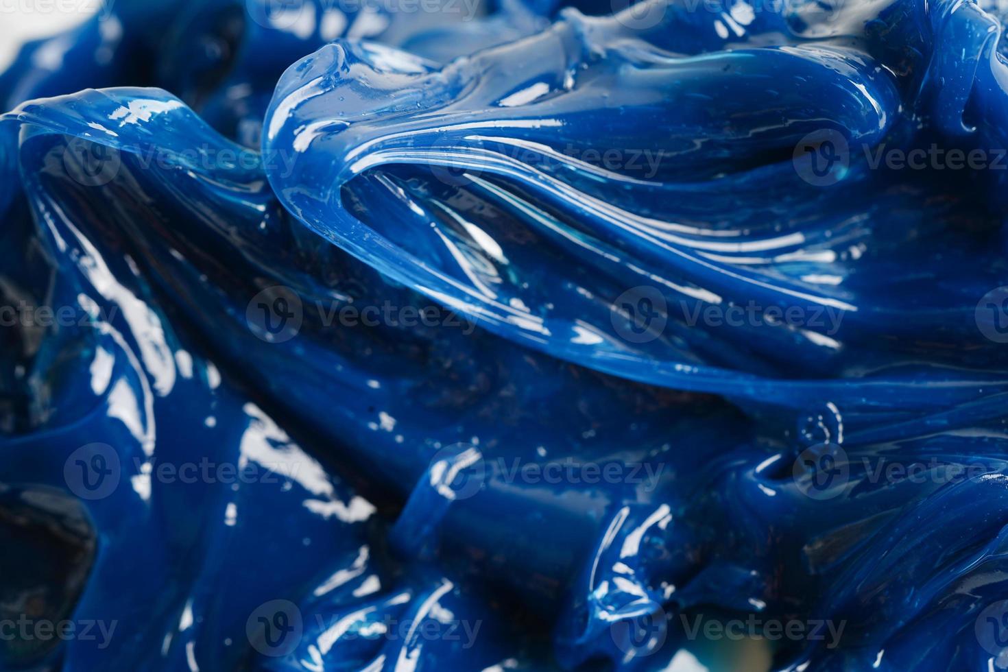Grease, Blue premium quality synthetic lithium complex grease, high temperatures and machinery lubrication for automotive and industrial. photo