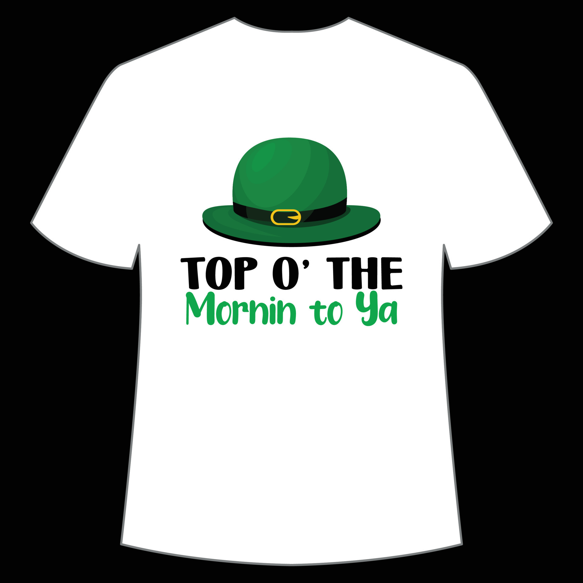 Hyret Ekstremt vigtigt pizza Top O The Mornin To Ya, St. Patrick's Day Shirt Print Template, Lucky  Charms, Irish, everyone has a little luck Typography Design 21068795 Vector  Art at Vecteezy