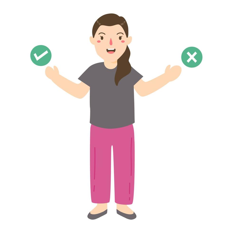 difficult decision making vector