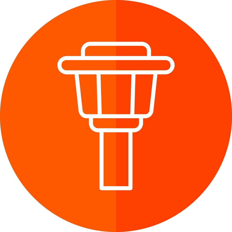 Control Tower Vector Icon Design