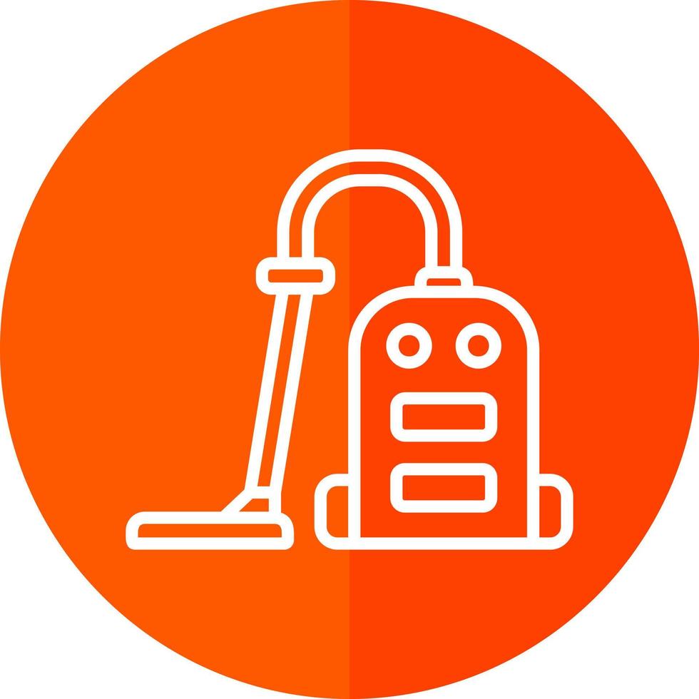 Vacuum Cleaner Vector Icon Design