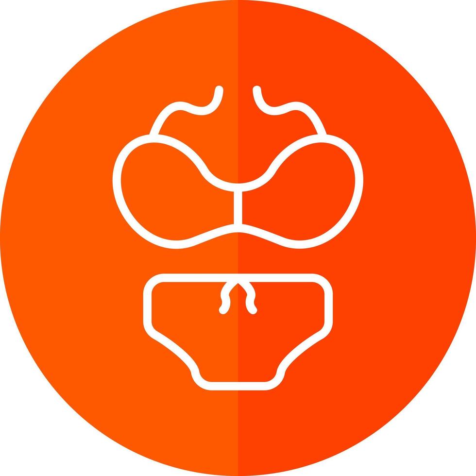 Swimsuit Vector Icon Design