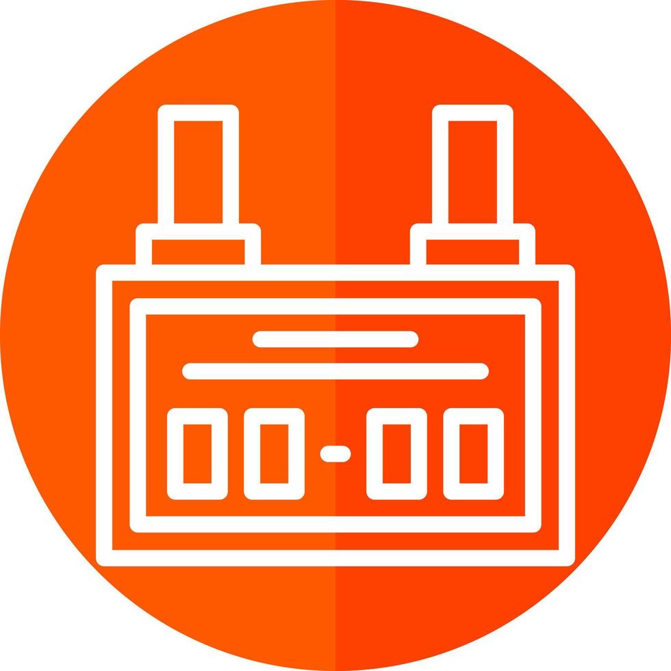 Scoreboard Vector Icon Design